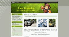 Desktop Screenshot of candsplumbing.com