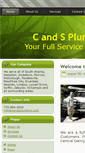 Mobile Screenshot of candsplumbing.com